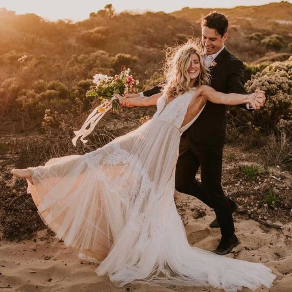 BHLDN Willowby Watters Betony Wedding Gown Sz 15